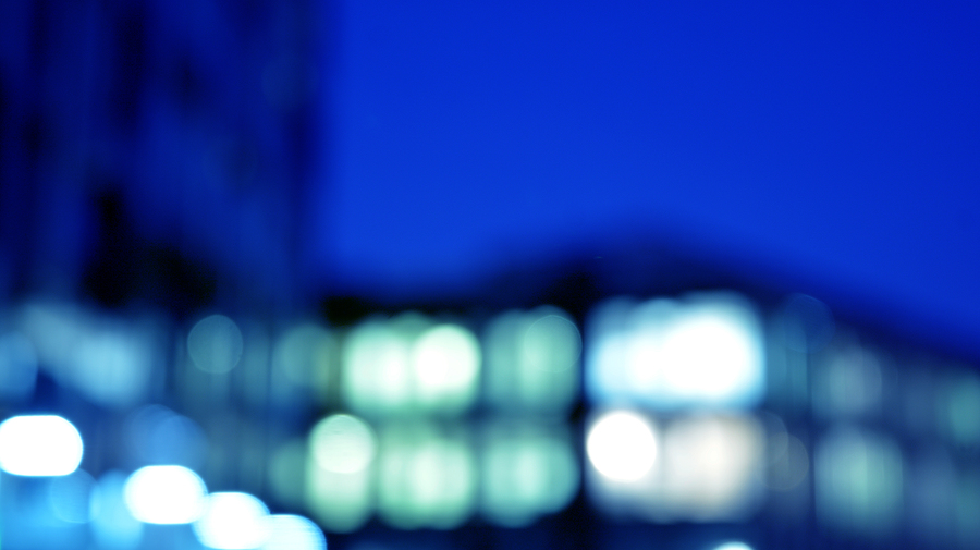 blurry image of buildings